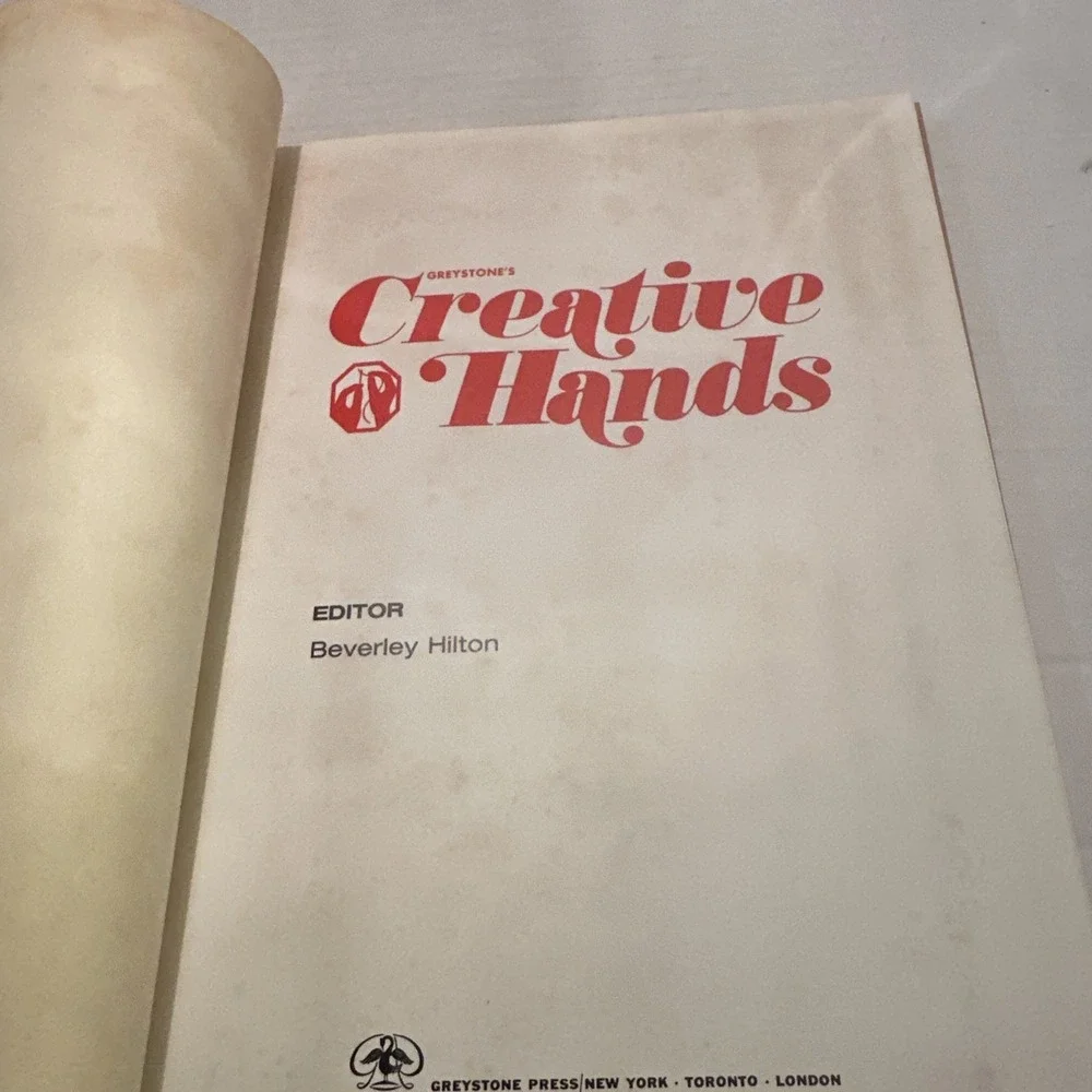 Greystone's Creative Hands Complete Knitting, Dressmaking And Needle craft Guide
